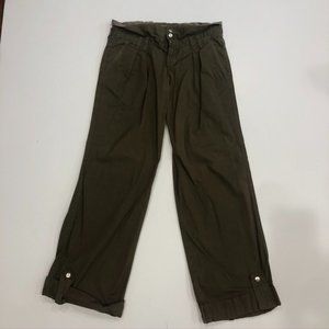 Zara Cropped Pant in Olive
